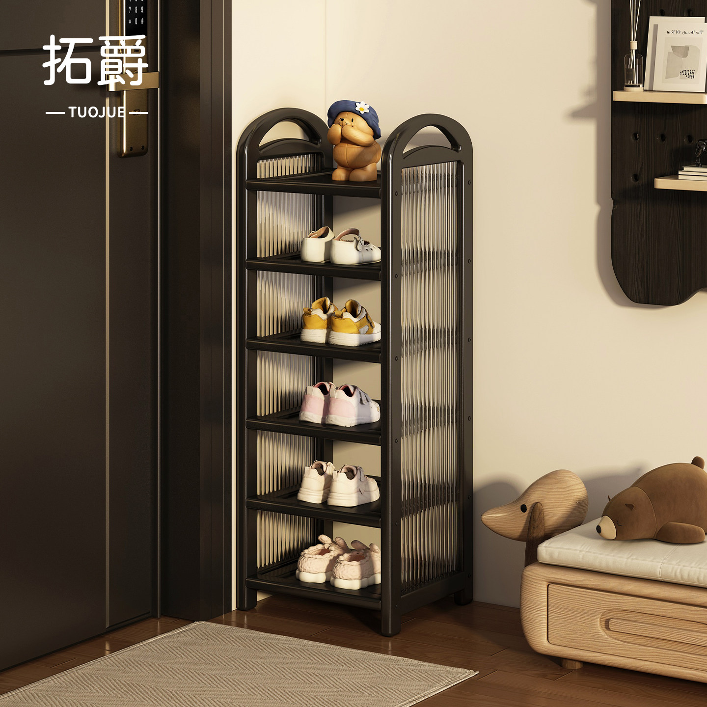 儿童鞋架入户门不占地方鞋子置物架多层结实耐用宝宝放鞋收纳神器,住宅家具,儿童鞋架,淘宝优惠券,粉丝福利购,淘宝优惠卷