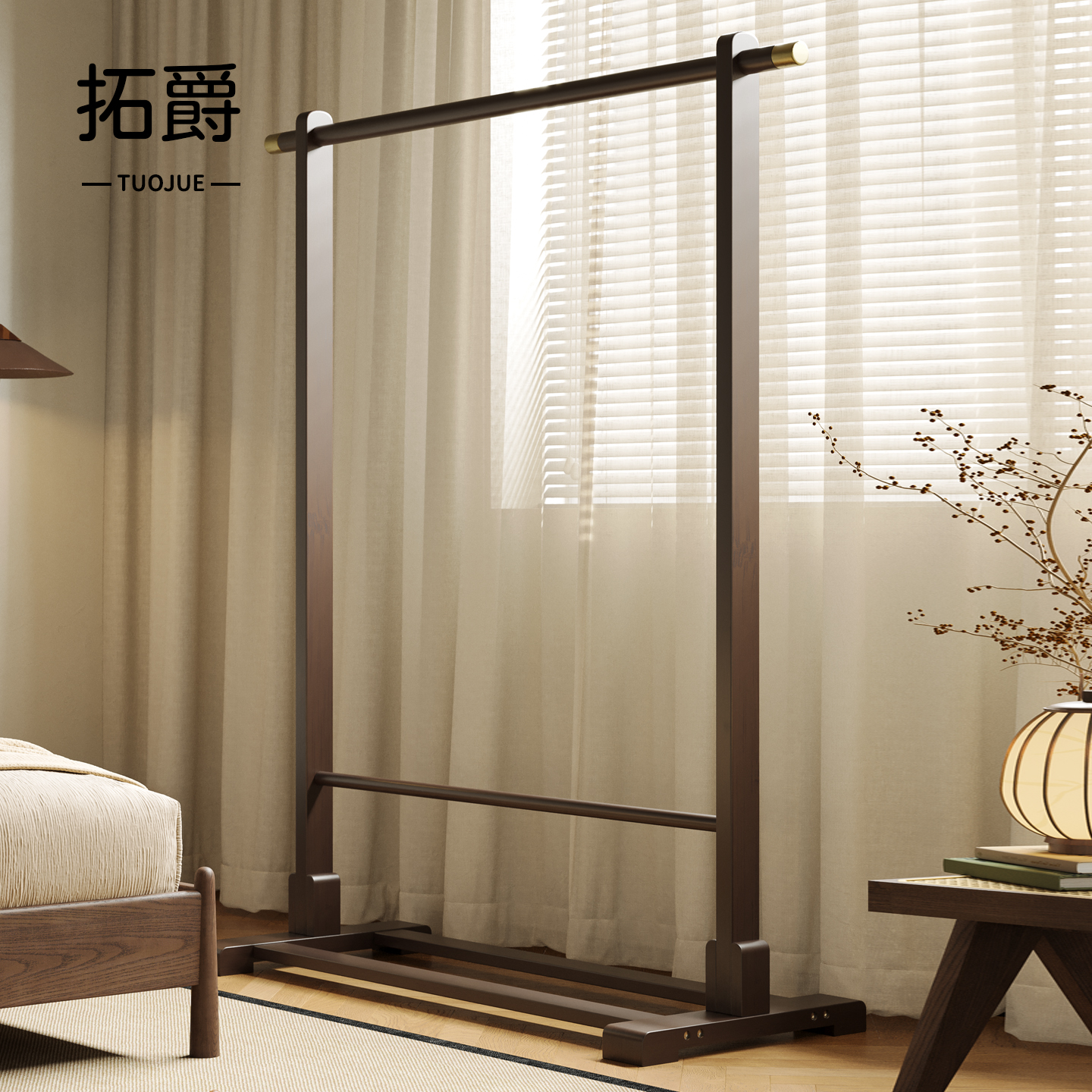 【加固底座！】卧室挂衣架新款