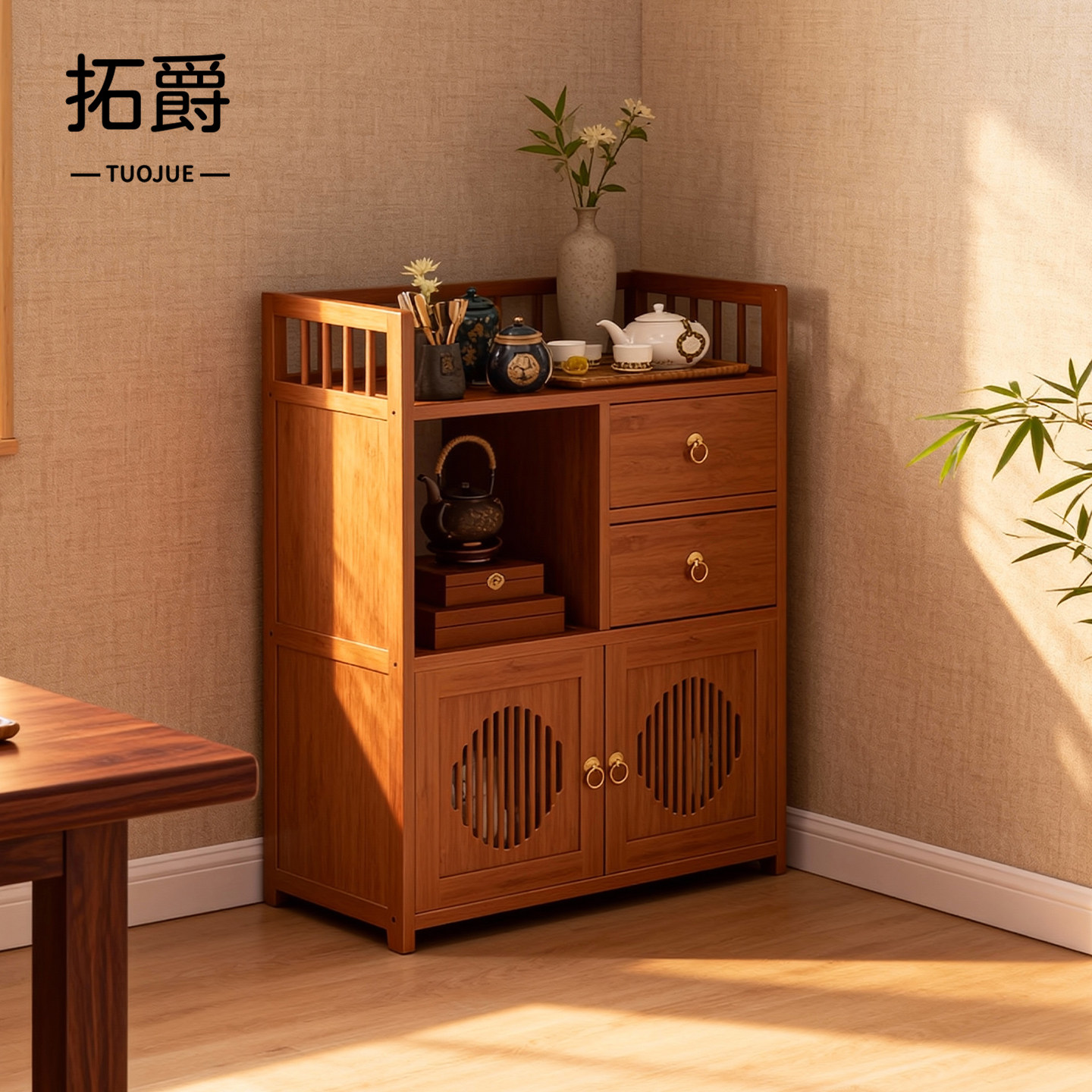 新中式博古架小型茶架子置物架茶室非实木茶叶摆放展示架茶桌边柜,住宅家具,多宝格/博古架,淘宝优惠券,粉丝福利购,淘宝优惠卷