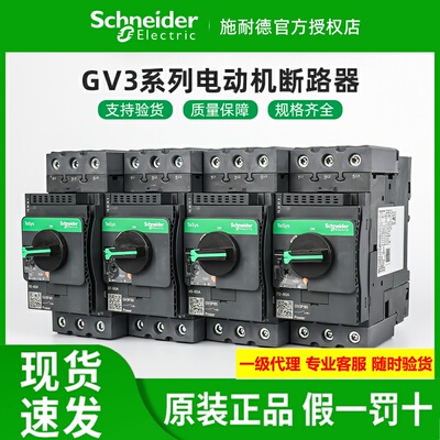 原装施耐德电动机断路器GV3P40