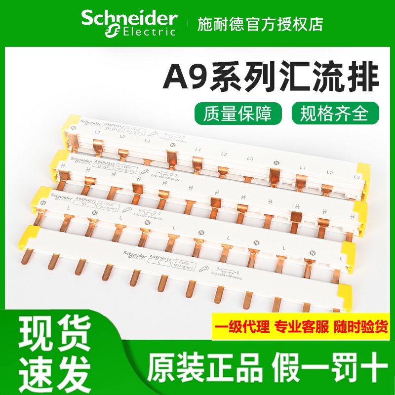 原装施耐德汇流排A9HLP112/212
