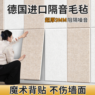 德国进口强效隔音板可移除不伤墙