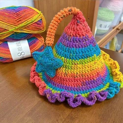 织帽子的专用线同款手编