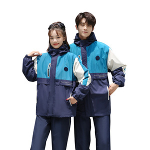 秋冬冲锋衣外套初中高中校服班服儿童冲锋衣幼儿园园服运动会服装