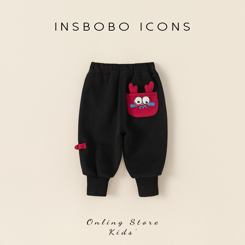 儿童裤子2025秋季新款男童休闲裤