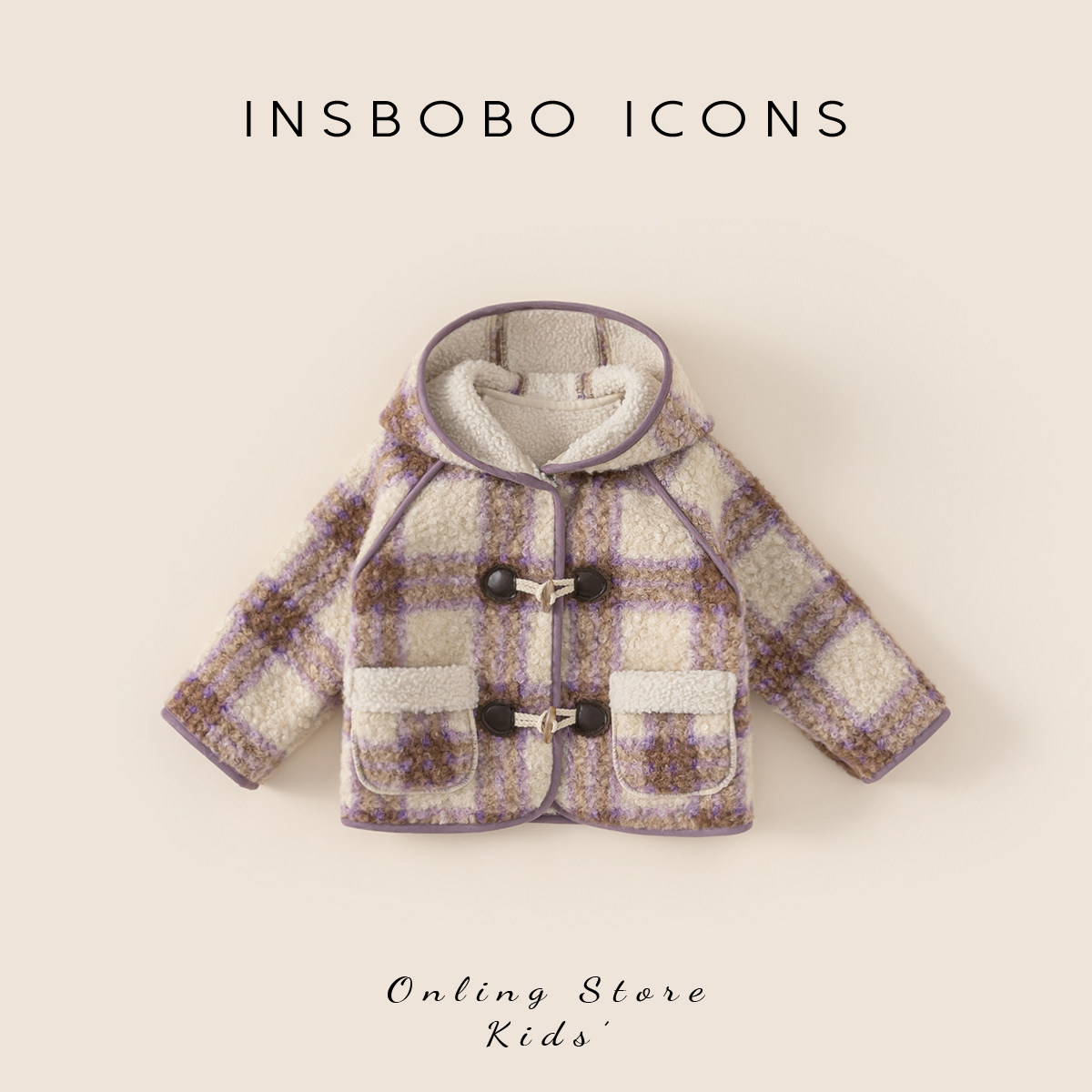 INSbobo女童外套秋装2025秋季新款女宝外套儿童长袖外搭网红时髦,童装/婴儿装/亲子装,普通外套,淘宝优惠券,粉丝福利购,淘宝优惠卷