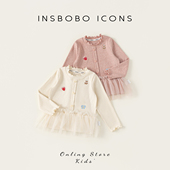 INSbobo女童上衣2026春季 衣服春秋小女孩t恤好看童装 新款 儿童长袖