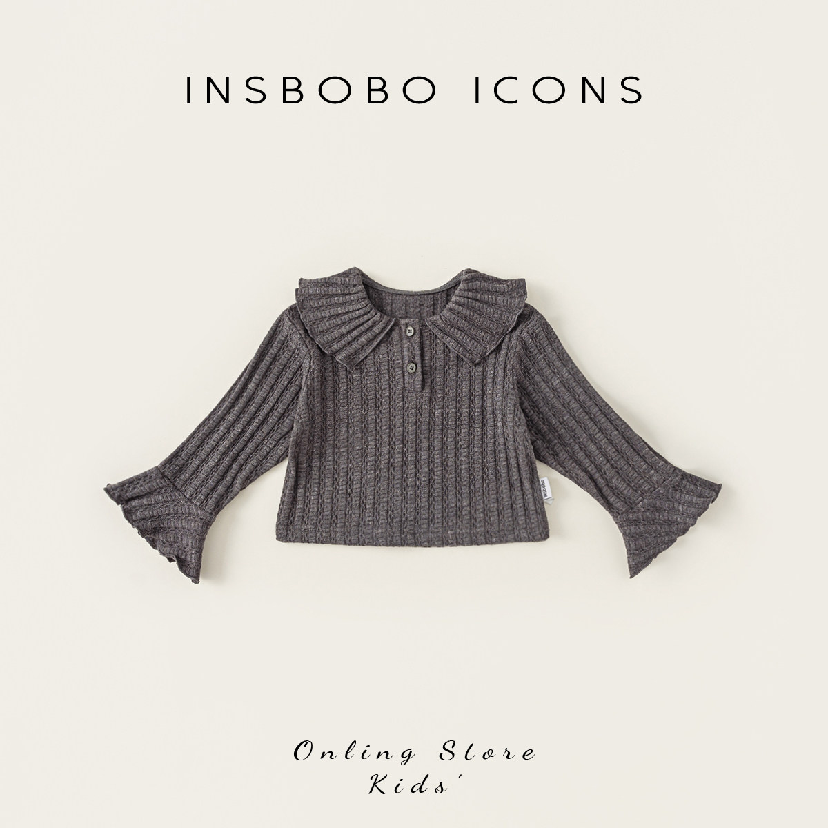 INSbobo儿童毛衣女童秋装针织衫2025秋季新款女宝宝上衣时髦洋气,童装/婴儿装/亲子装,毛衣/针织衫,淘宝优惠券,粉丝福利购,淘宝优惠卷