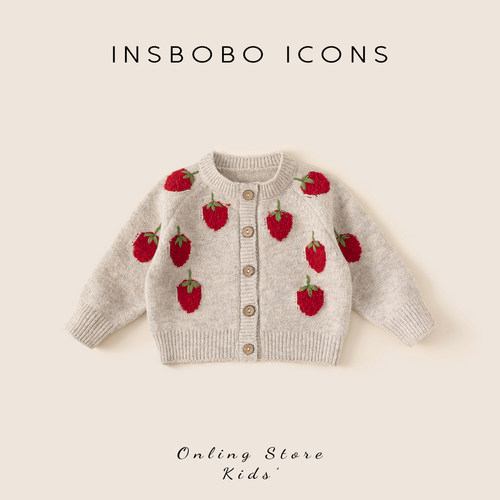 女童毛衣春秋款女宝宝秋冬新款