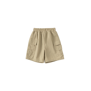 男童裤子工装短裤帅气休闲女童夏装2026新款儿童裤子初夏穿搭轻薄