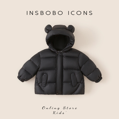 INSbobo儿童三防羽绒服保暖冬装