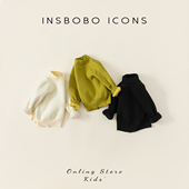 女童针织衣服潮 宝宝衣服儿童针织衫 黑色毛衣男童白色上衣春季 新款