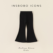 子春季 小女孩休闲裤 2026新款 女童裤 女宝宝喇叭裤 春秋儿童长裤 春装