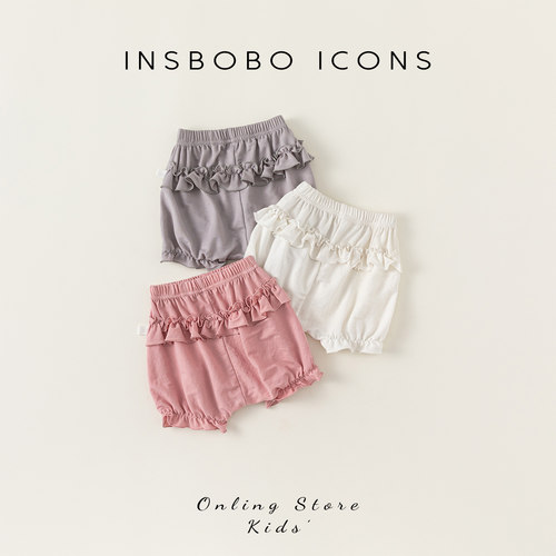 INSbobo儿童时髦休闲短裤