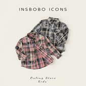 女童衬衣外套儿童好看上衣洋气衣服 新款 INSbobo男童衬衫 2026春季