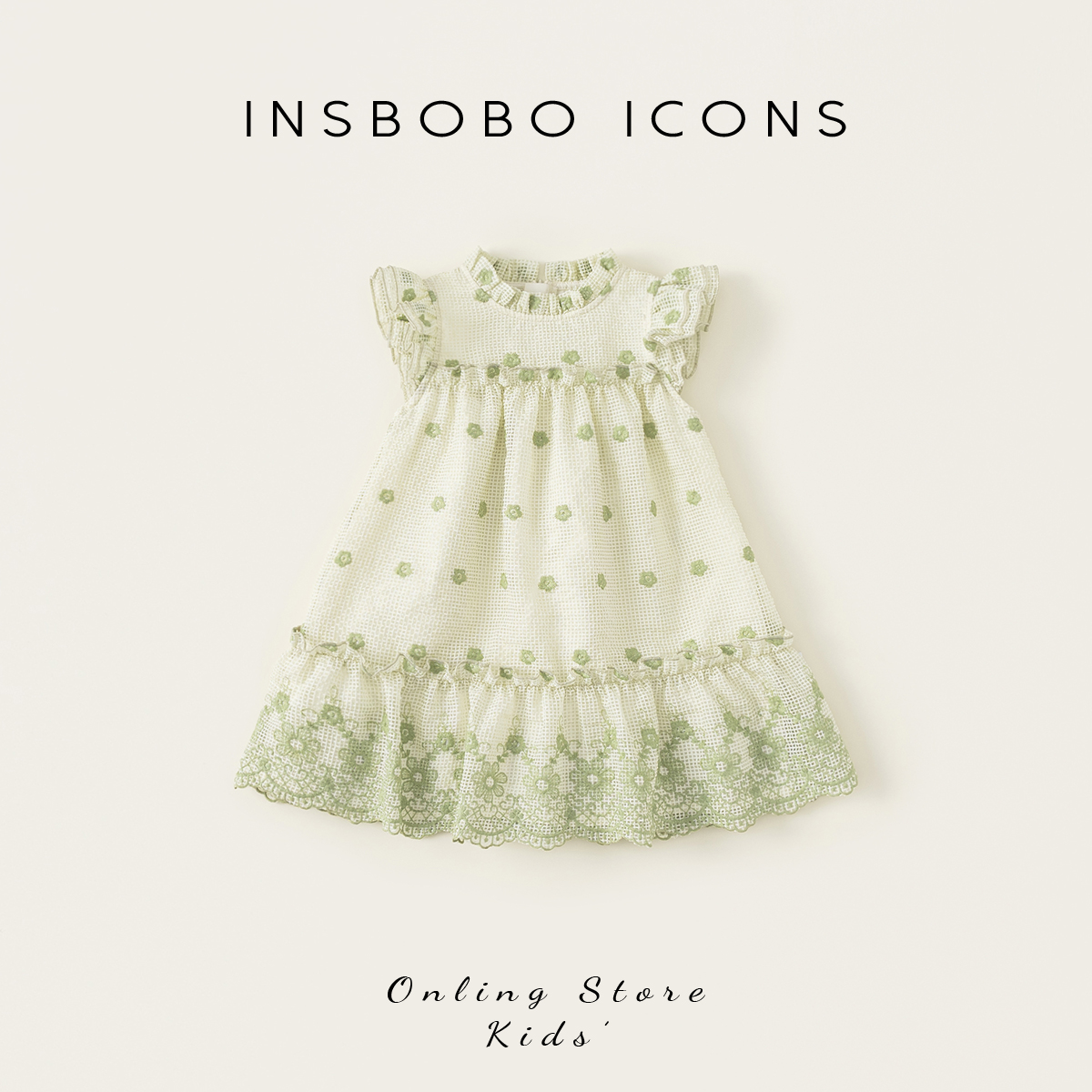 INSbobo儿童裙子可爱连衣裙