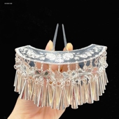 古风流苏发簪汉服苗银簪子簪盘发女挽发简约明制日常超仙现代百搭