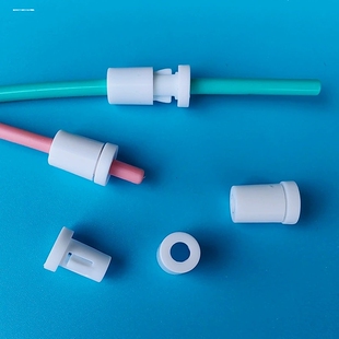 4mm跳绳卡扣塑料固定绳扣便捷式快速固绳锁适合4-4.5mm跳绳配件