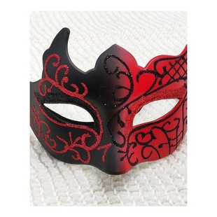 假面眼罩面具化妆舞会年会半脸女cos面罩高颜值头饰性感情调古风