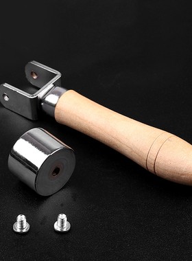 手工滚边器家用牛皮子皮革皮艺皮雕工具压边器铁滚轮皮具