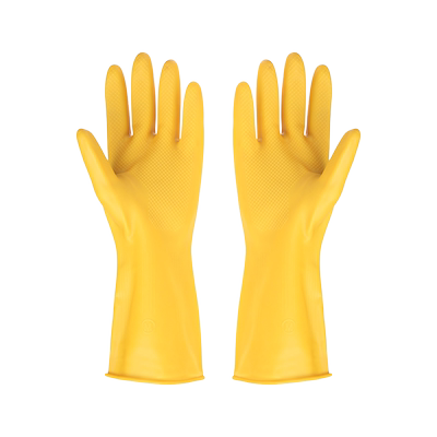 来安之耐酸碱工业乳胶手套105g家用清洁洗碗搞卫生手套橡胶