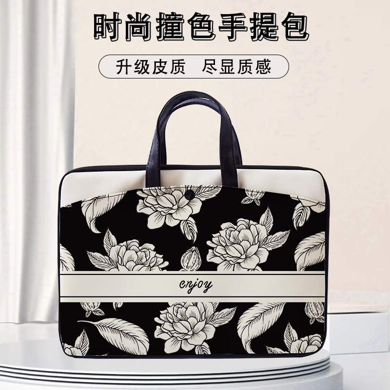 多功能斜挎电脑包防水防震