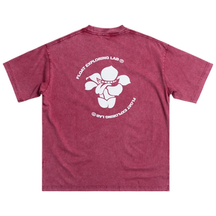 上衣短袖 FLOAT 户外旅游T恤夜光印花男女同款 潮流时尚 夏季