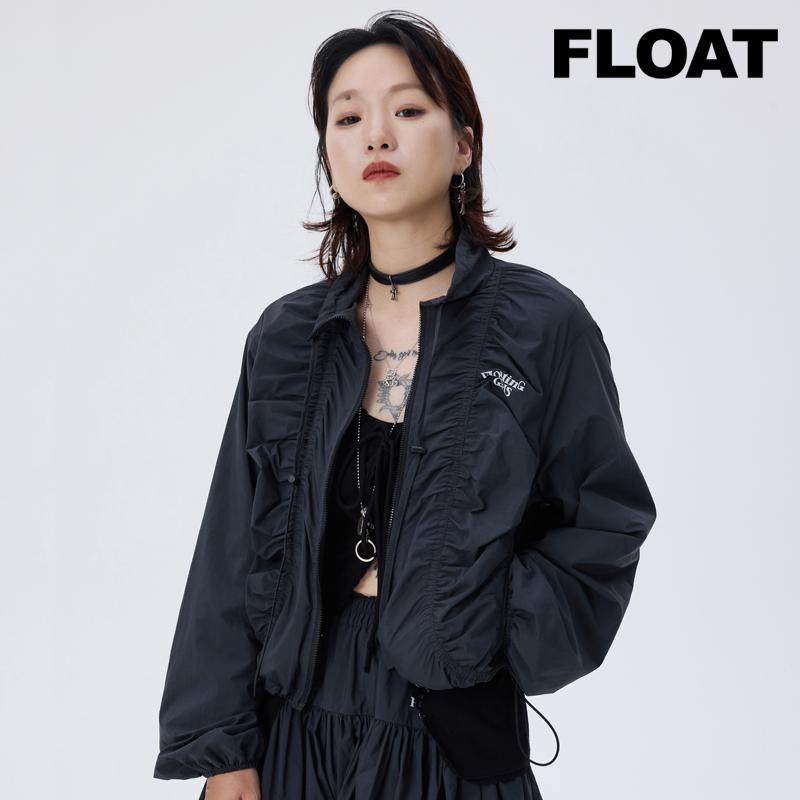 FLAOT 漂浮女孩小个子高级感时尚百搭短版2025春款风衣外套