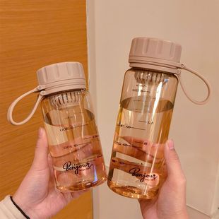 水杯耐高温食品级可装开水太空杯简约男女大容量泡茶耐高温茶漏刻