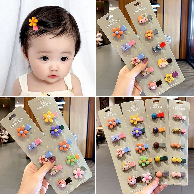 婴幼儿小夹子全包布发夹