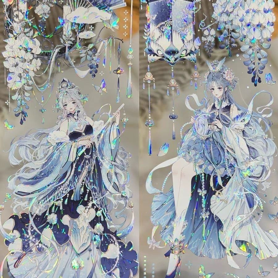 小女孩喜欢的贴纸手帐分