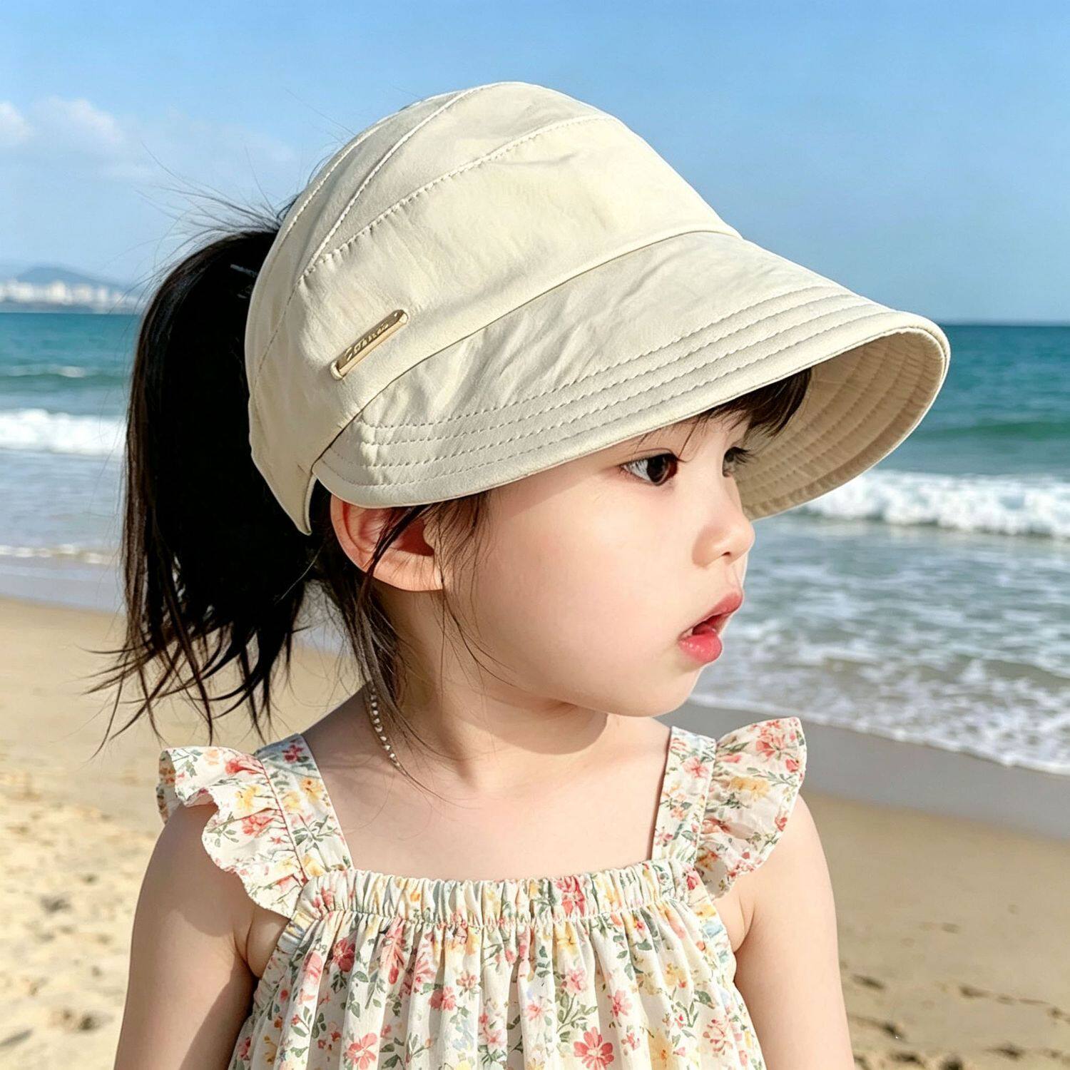 小朋友遮阳帽儿童夏季薄