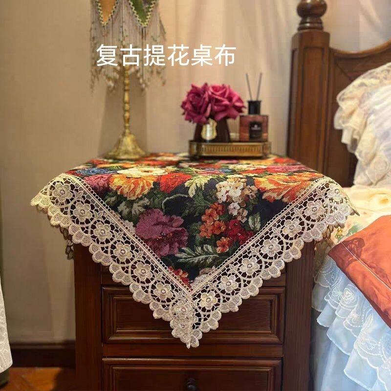 氛围感小桌布美式餐艺轻