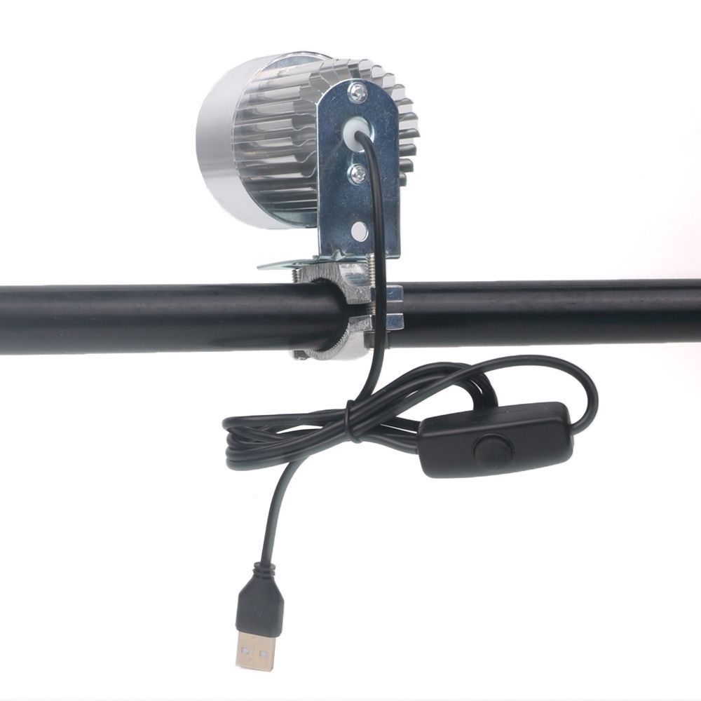 电动车黑科技改装摩托车led大灯电动车改装usb口强光超亮射灯防水