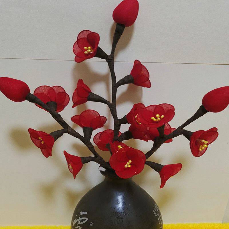 丝网花材料全套梅花丝袜