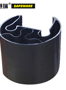 安赛瑞 组合式货架防撞器（黑）卡入式货架防撞块 11890