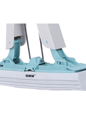 安赛瑞 胶棉拖把头 吸水海绵拖布干湿两用替换头1只装 7A00828