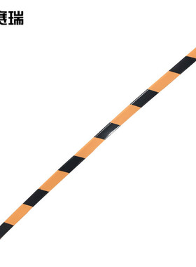 安赛瑞 卡入型中号防撞条（黄/黑）防碰撞棉 发泡防撞条 11693