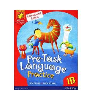 Longman Welcome to English Pre-Task Language Practice 1B综合练习册 香港朗文小学英语教材