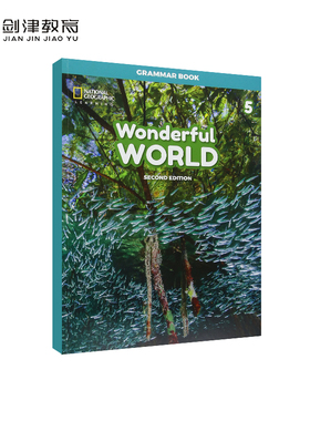 Wonderful World 5级别 语法书美国小学五年级英语教材美国国家地理National Geographic Learning英文原版进口 剑少考试