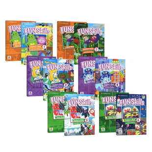 剑桥少儿英语YLE考试一 二 三级官方备考书 Fun Skills 1/2/3/4/5/6英文原版剑桥国际少儿英语2020新版英语考试funskills备考教材