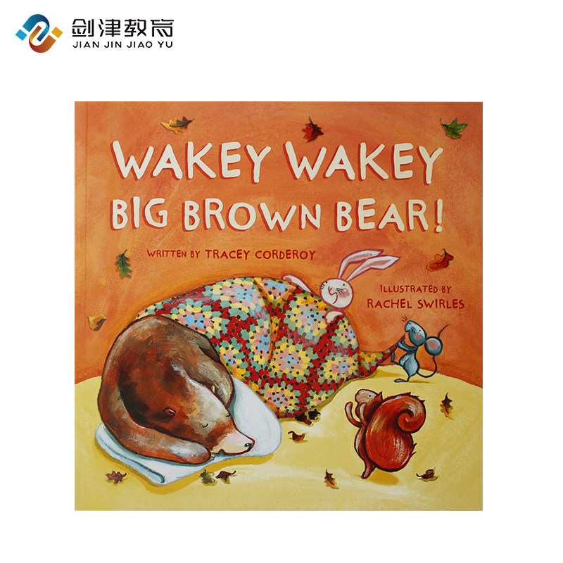 wakey wakey big brown bear! 原版进口儿童英文绘本