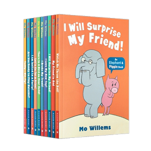 小猪小象英文原版绘本 小猪小象英文版An Elephant and Piggie Book儿童英语启蒙情商管理情绪培养好习惯读物Mo Willems吴敏兰书单