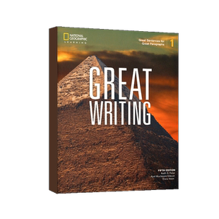 Great Writing Foundations 1 2 3 4 5级别greatwriting英文原版英语写作专项教材 9-14岁中学生课外练习写作指导美国国家地理教材