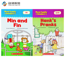 原版进口英文绘本 Word Family min and fin hank