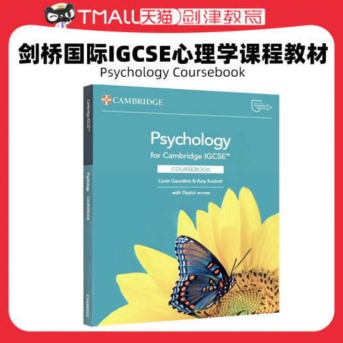 0266考试 剑桥国际IGCSE心理学课程教材Cambridge IGCSE™ Psychology Coursebook with Digital Access (2 Years) 9781009812092