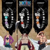 将者 航海王 莫比·迪克号 RASTACLAT× 白胡子海贼团 男女生手串