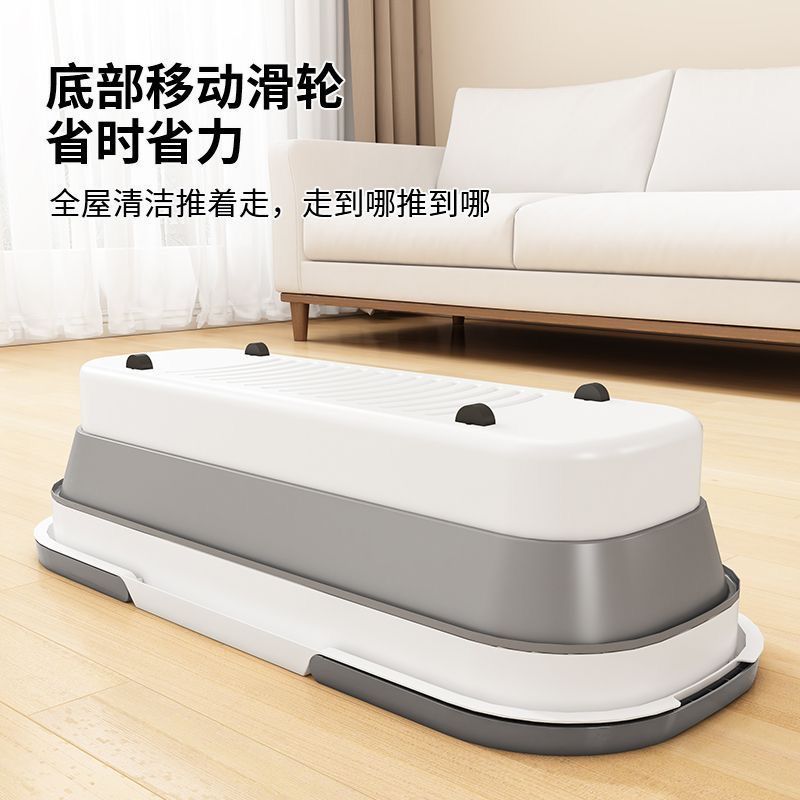 小狗洗澡盆清藏折叠拖把