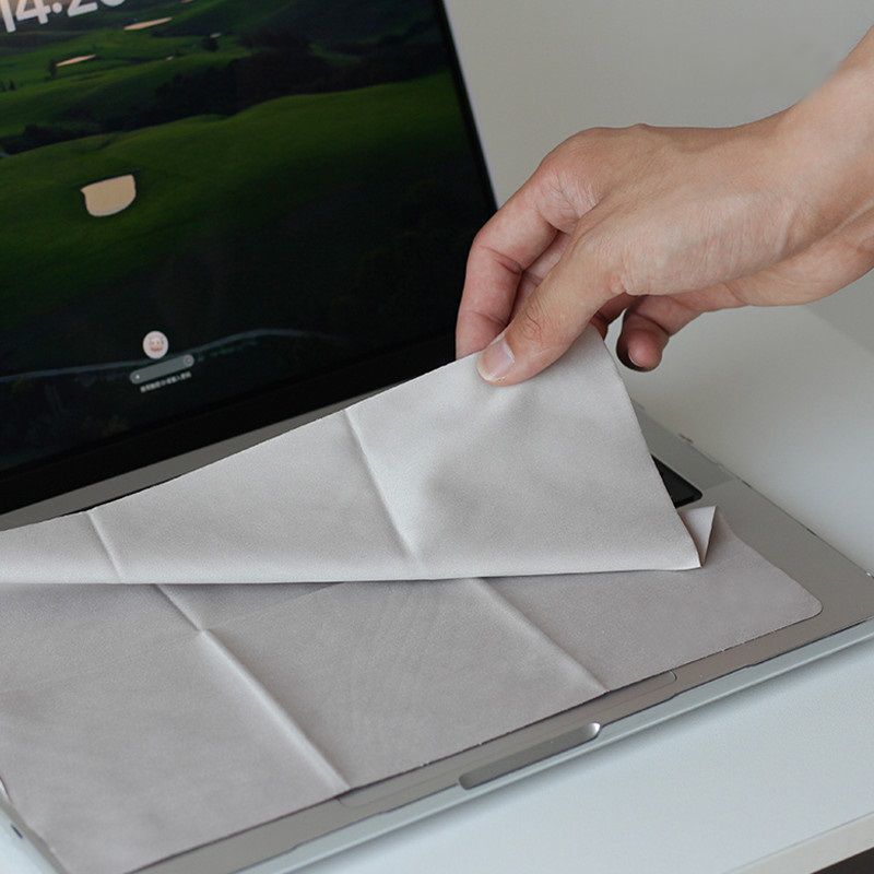 擦电视机液晶用布适用于屏幕清洁布擦拭布笔记本电脑防尘布键盘防