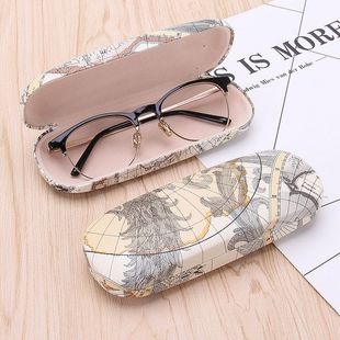 女生高颜值眼镜盒眼镜盒便携式防压抗压轻便近视眼睛墨镜收纳盒超